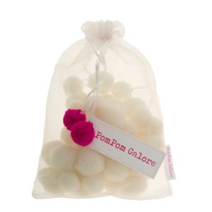 White Pom Pom Garland 12 White Pom Pom Garland 4