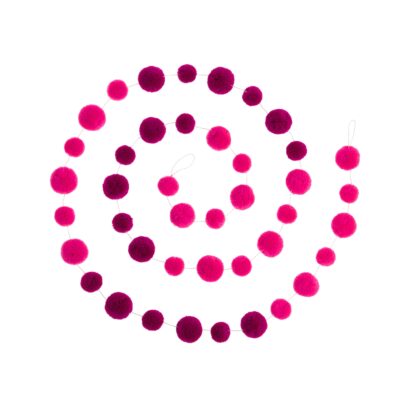 Pinks Pom Pom Garland