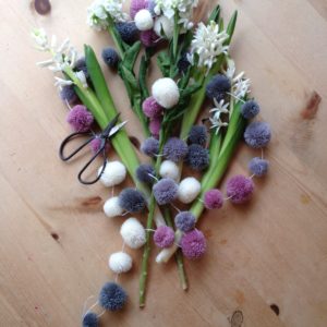 Sophisticated Combo Pom Pom Garland 5 Sophisticated Combo Pom Pom Garland 2