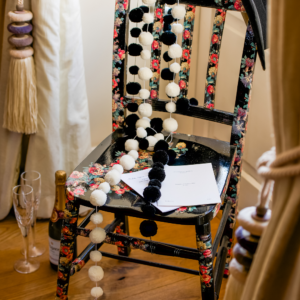 Black Pom Pom Garland 2