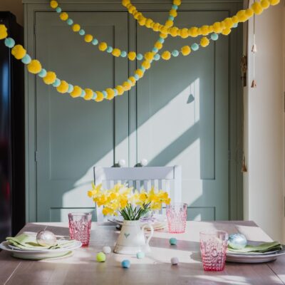 Yellow and Mint Garland 4