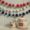 red white and blue pom pom garland