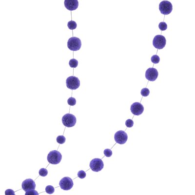 Lilac Pom Pom Garland 2