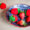 Strawberry Pom Pom Keyring 3