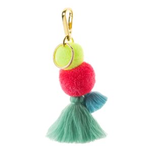 Blush Pom Tassel Key Ring