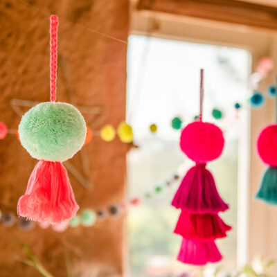 Jumbo Pom Pom and Tassel Swags 43 Jumbo Pom Pom and Tassel Swags 11
