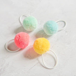 Pom Pom Hair Tie Sets 12 Pom Pom Hair Tie Sets 2