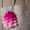Large Ombre Pom Pom Bag Charm 3