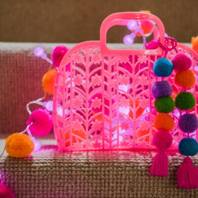 pom pom tassel swag