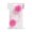 Pink double hair bobble Small Pom Pom Hair Bobbles- Double