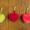 Heart Pom Pom Clips in a choice of colours red, neon yellow, magenta, blush or indigo