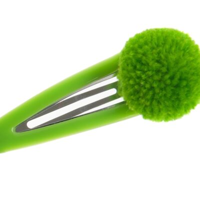 END OF LINE Pom Pom Large Hair Slides 1