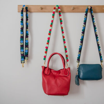 Pom Pom Bag Strap 10 Pom Pom Bag Strap 1
