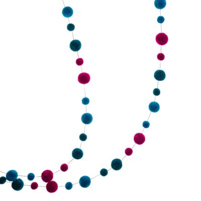 Regal pom pom garland hanging