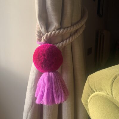 Jumbo Pom Pom and Tassel Swags 33 Jumbo Pom Pom and Tassel Swags 2
