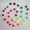 Pom Pom Fairy Light Chain Rainbowwtih interchangeable USB socket or battery timer box PomPom Galore