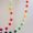 Rainbow Pom Pom Fairy Light Chain by PomPom Galore