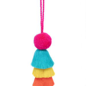 Pom Pom and Trio Tassel Swags, Small 6