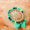Pom Pom Hat Band Green 5
