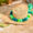 Pom Pom Hat Band Green 7