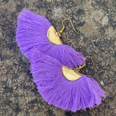 Fan Tassel Earrings 7