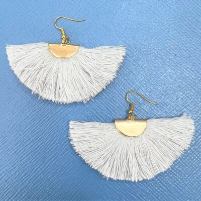 Fan Tassel Earrings 4