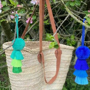 Pom Pom and Trio Tassel Swags, Small 2
