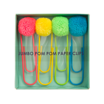 Pom Pom Paper Clips