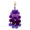 Small Ombre Pom Pom Bag Charm Clips 9