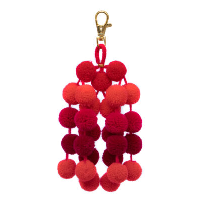 Small Ombre Pom Pom Bag Charm Clips 29 Small Ombre Pom Pom Bag Charm Clips 10