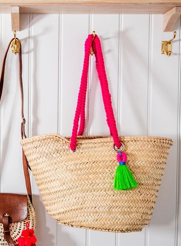 Pink Rope Basket 4 Pink Rope Basket - Image 2