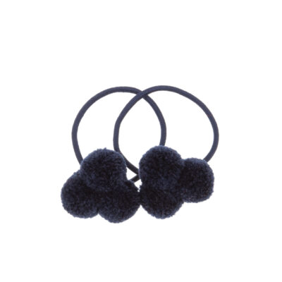Mini Pom Pom Hair Bobble - Trio - Image 16