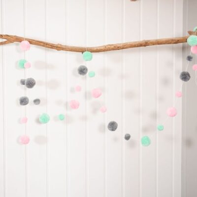 Pastels Pom Pom Garland