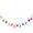 Jumbo pom pom tassel garland fiesta