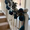 Jumbo pom pom and tassel garland jade green 1 Jumbo pom pom and tassel garland jade green 1